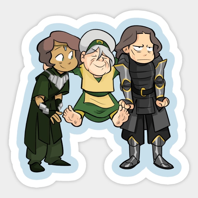 Toph Love Sticker by comickergirl